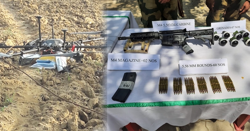 Weapons recovered from sp