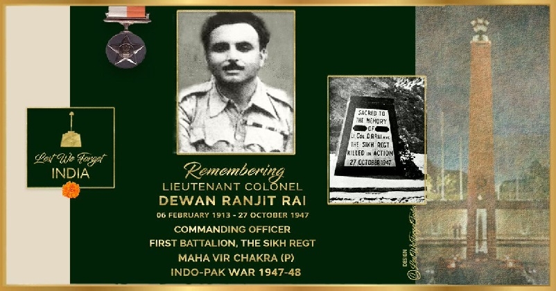 Lieut-Colonel D.R. Rai