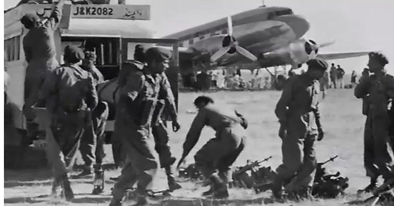 invading Jammu and Kashmir in 1947