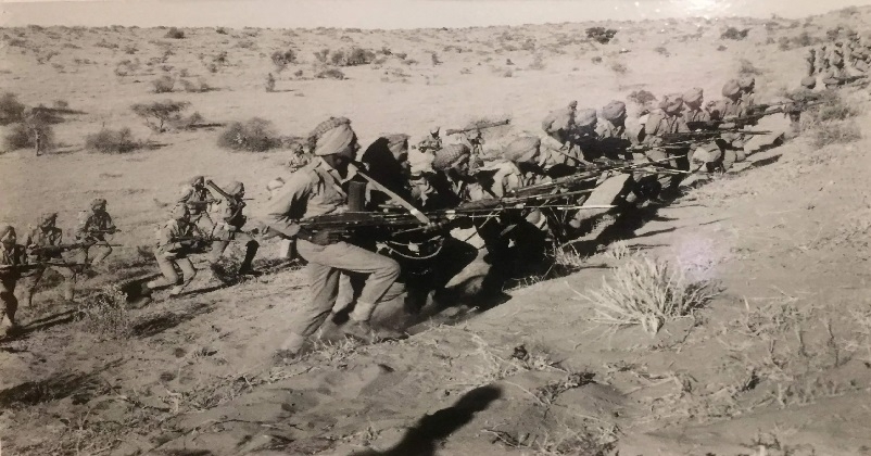 Brigadier Kuldip Singh Chandpuri (retd), who is known as the hero of the historic 1971 battle of Longewala, Major during the 1971 India-Pakistan war, he had held his post through the night in the famous battle of Longewala in Rajasthan with just 120 men against a full-fledged attack by advancing Pakistani Patton tanks and over 2,000 soldiers.                         He was born into a Sikh family on 22 November 1940 at Montgomery in Punjab region of undivided India. His family then moved to their native vil