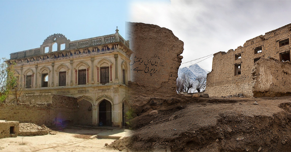 Gurudwara Chota Nankiana Sahib in Skardu of Pakistan Occupied Kashmir is in Shambles