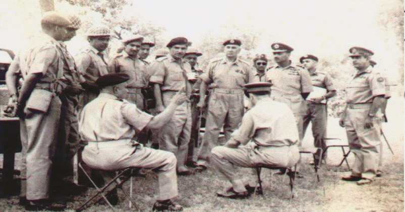 President Ayub Khan with Yahya Khan 