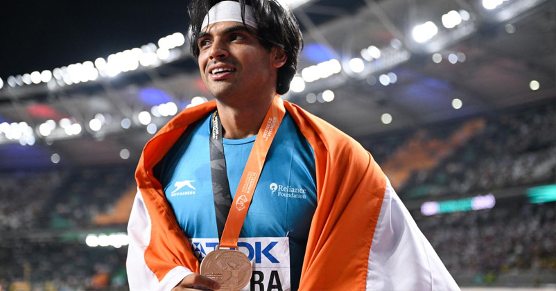 Neeraj Chopra becomes first Indian to win Gold at World Athletics Championships 