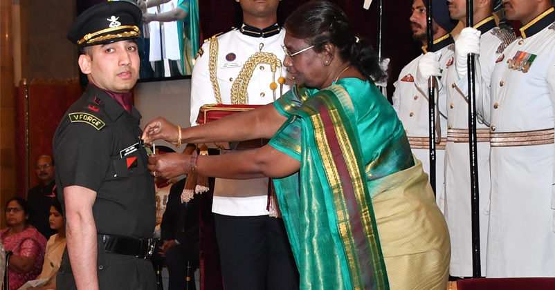 Shaurya Chakra Awardee Major Aditya Bhadauria