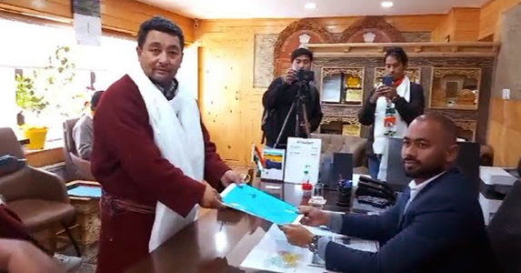 Congress Announces Tsering Namgyal as Candidate for Lok Sabha Elections in Ladakh, Set to Face BJP's Tashi Gyalson on May 20