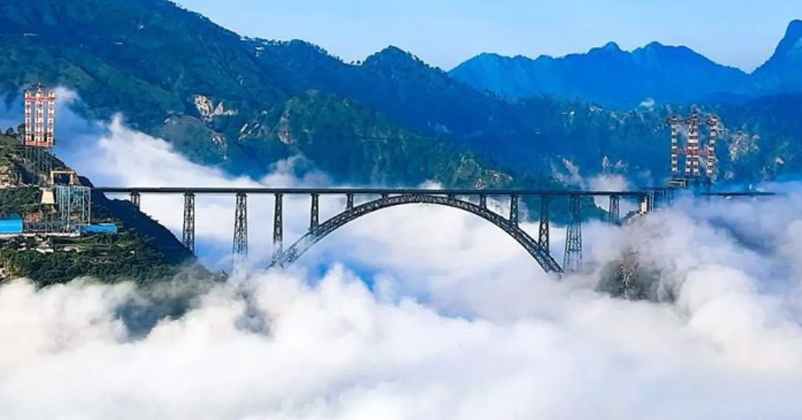 World Highest Railway's Bridge Jammu Kashmir