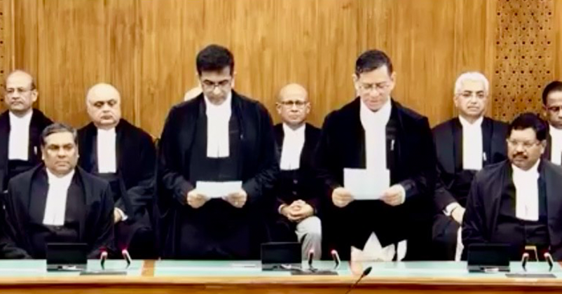 Two new judges in SC takes oath  top court gets first judge from Manipur