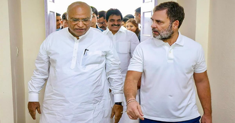 Rahul Gandhi & Mallikaarjun khadge Visit jammu kashmir 