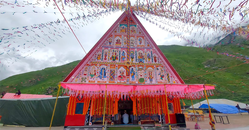 Shree Chandi Mata Mandir of Machail Paddar in Kishtwar 