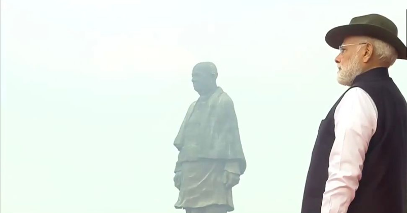 Sardar Vallabhbhai Patel on his 150th Jayanti at the Statue of Unity  Sardar Vallabhbhai Patel on his 150th Jayanti at the Statue of Unity