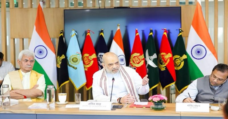 Jammu kashmir security high level meeting
