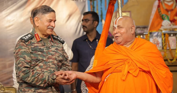 Jagadguru to Army Chief: “I Want PoJK Back as Dakshina”