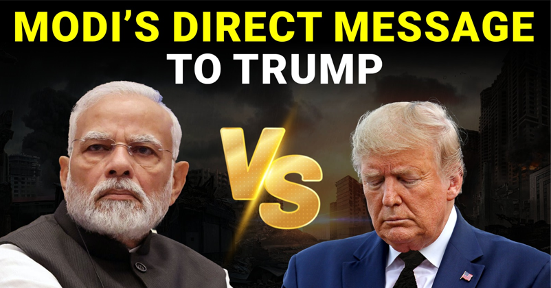Modi Direct Message To Trump