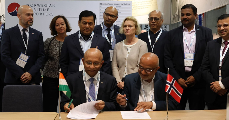 India Signs Key Maritime Deals at Nor-Shipping, Eyes Global Shipbuilding Growth