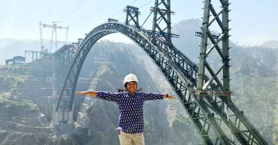 From a Village in Andhra to an Engineering Marvel: Dr. Madhavi Latha’s 17-Year Journey Behind the World’s Highest Railway Bridge