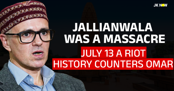 Jallianwala Bagh was a Massacre of Innocents, July 13 was a Communal Riot: History Disproves Omar Abdullah
