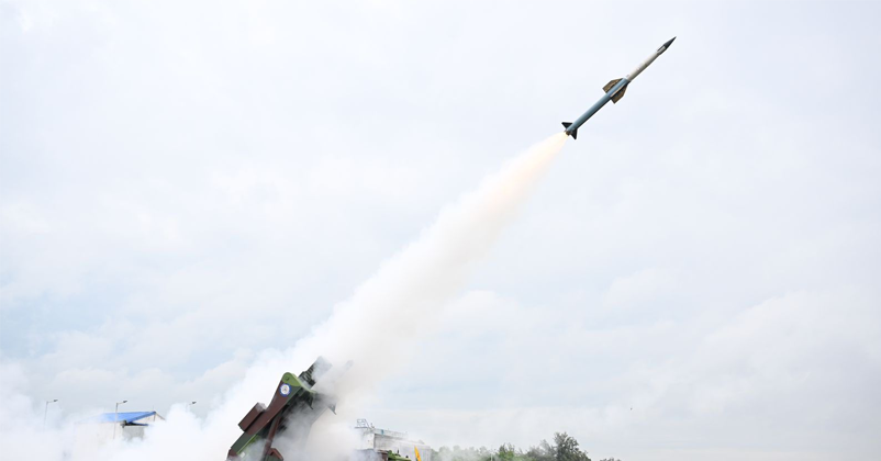 DRDO Successfully Conducts Maiden Flight Test of Integrated Air Defence Weapon System DRDO Successfully Conducts Maiden Flight Test of Integrated Air Defence Weapon System