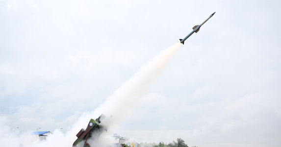 DRDO Successfully Conducts Maiden Flight Test of Integrated Air Defence Weapon System