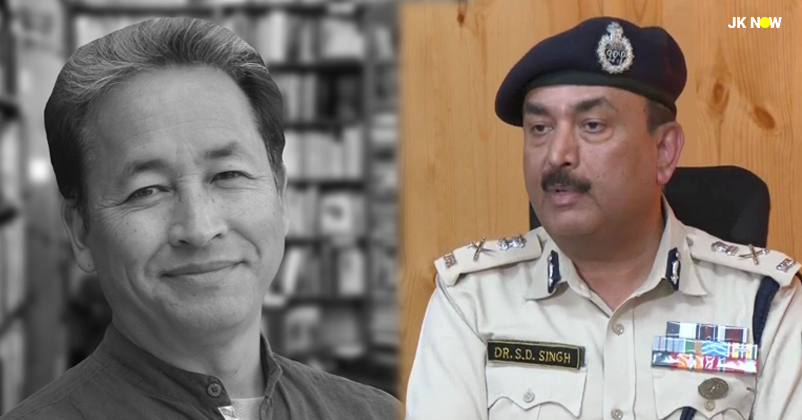 Ladakh DGP alleges Sonam Wangchuk links with Pakistan