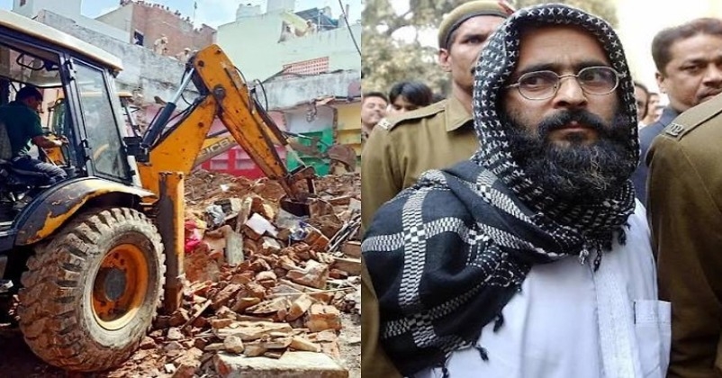 Afzal Guru relatives property demolised Afzal Guru relatives property demolised