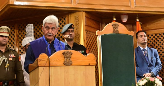 J&K Budget Session Begins Today; LG Manoj Sinha to Address Assembly