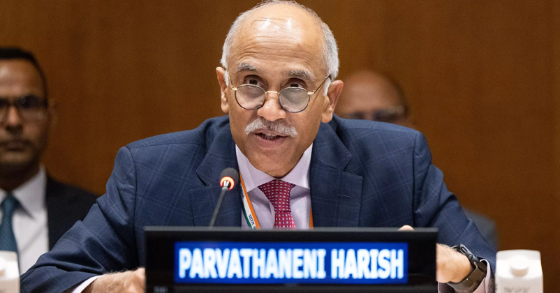 harish parvathaneni UNSC