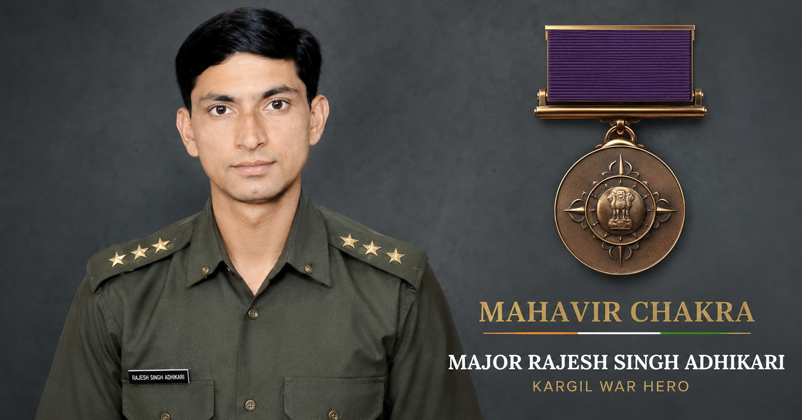 Kargil War Hero Major Rajesh Singh Adhikari