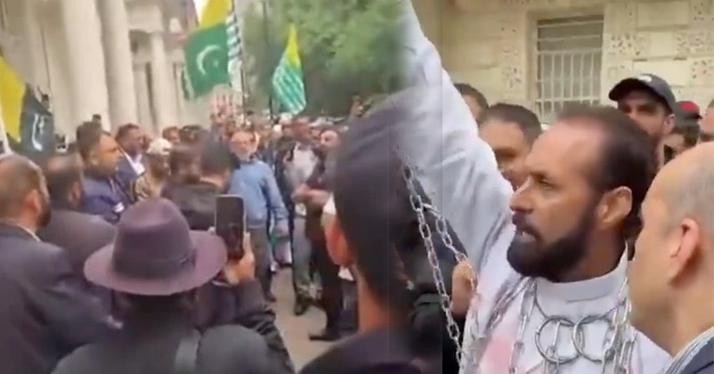 Pojk protest in uk