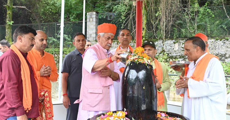 G Manoj Sinha attends Harbah Festival, Calls for Balancing Education and Tradition
