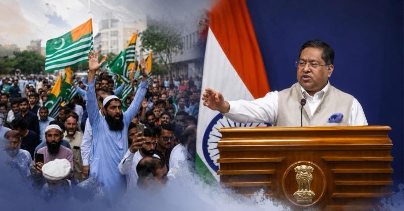India slam pakistan on pok