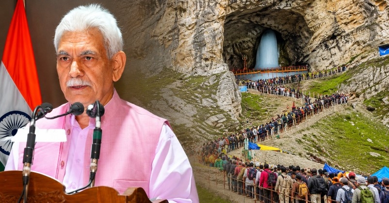 LG Manoj sinha amarnath yatra 2026