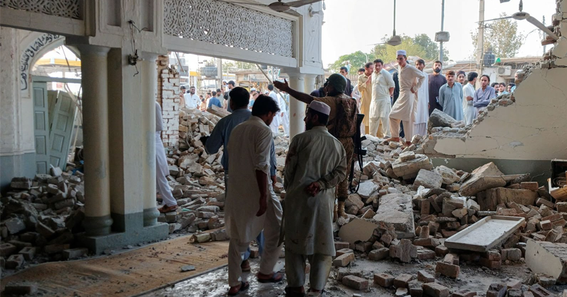 Death toll in Mosque Suicide Attack in Khyber Pakhtunkhwa