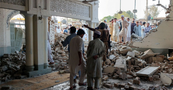 Pakistan: Death toll in Mosque Suicide Attack in Khyber Pakhtunkhwa rises to 31, Over 100 injured