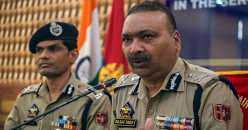 Terrorism In Jammu Kashmir DGP Dilbagh Singh