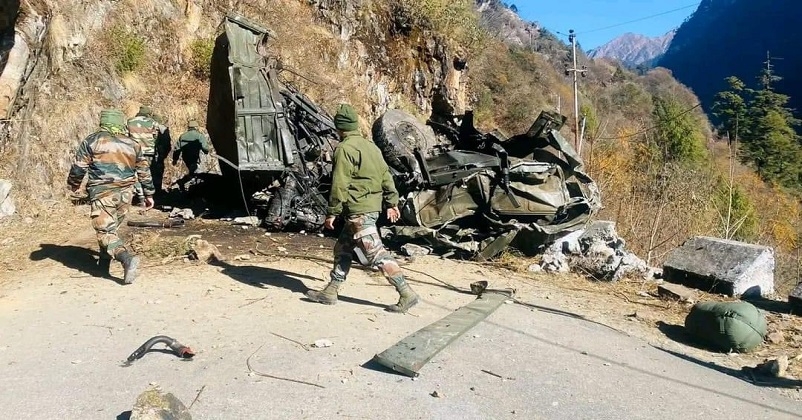 Indian Army Truck Accident In North Sikkim Indian Army Truck Accident In North Sikkim