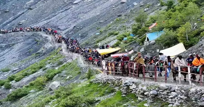 Shree Amarnath Yatra Started Shree Amarnath Yatra Started
