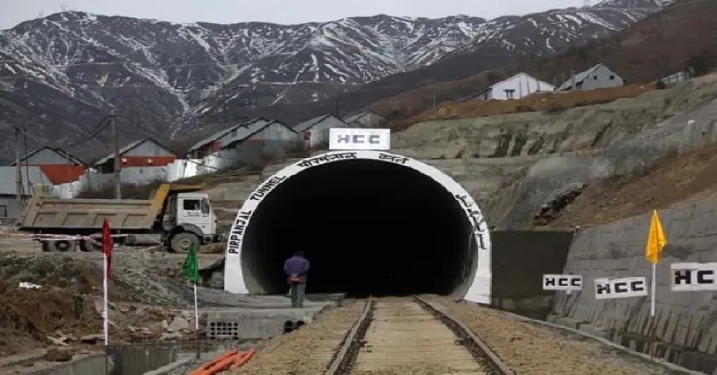 Banihal-Katra railway link in Jammu and Kashmir