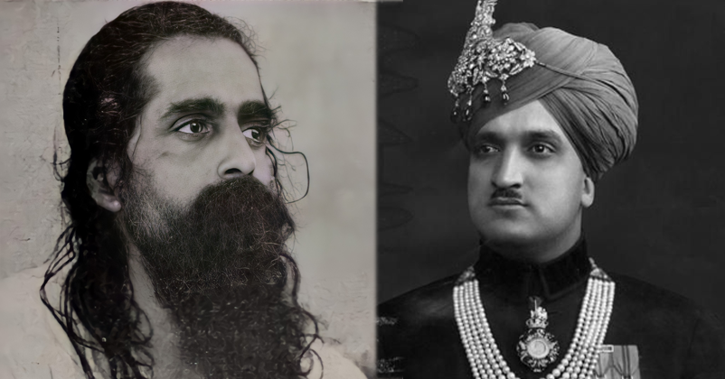 Guruji Meet Maharaja Hari singh
