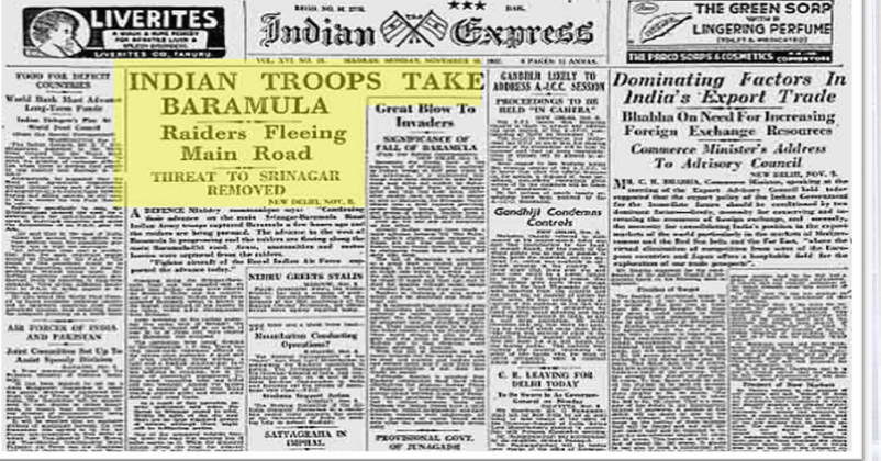 Baramulla Recapture 1947