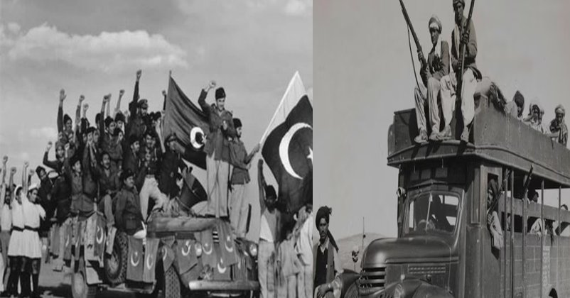 Pakistani Invaders Jammu Kashmir 1947