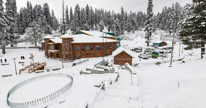 Gulmarg winter image
