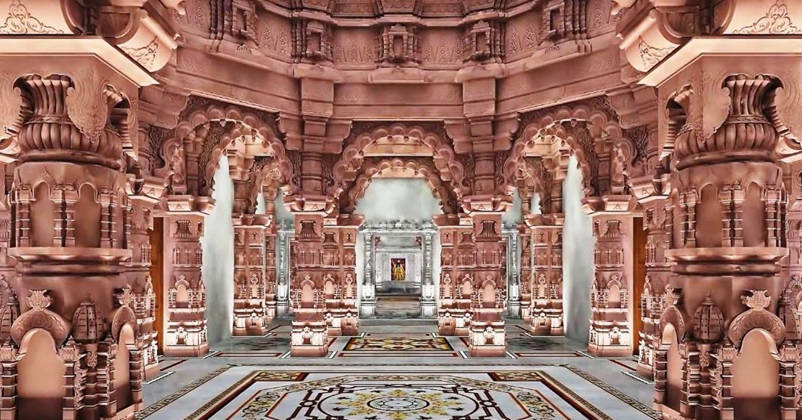 Garbh grih ram mandir ayodhya