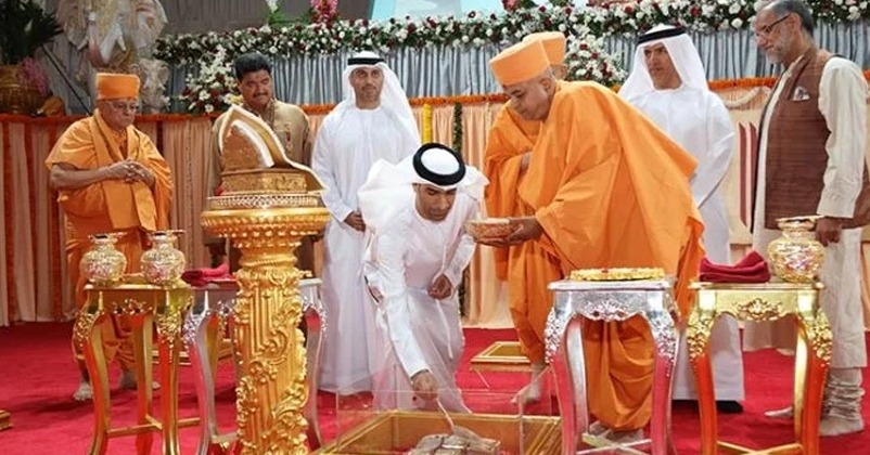  largest Hindu BAPS Temple in Abu Dhabi