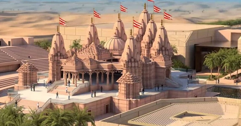  largest Hindu BAPS Temple in Abu Dhabi