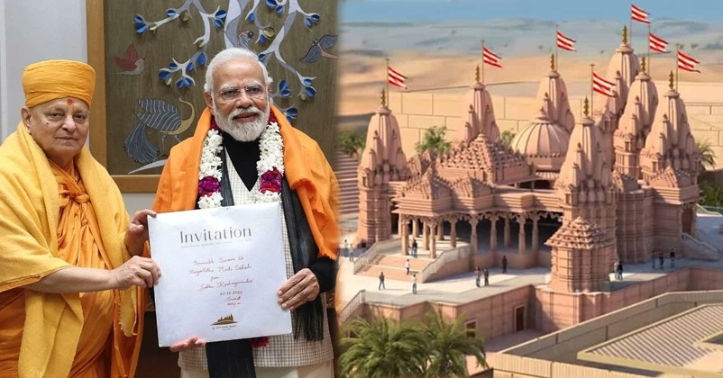  largest Hindu BAPS Temple in Abu Dhabi
