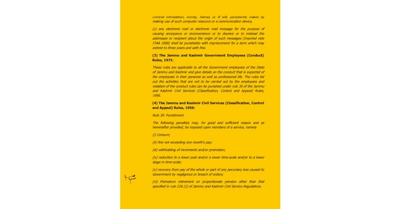 JK Govt issues Social Media guidelines. 