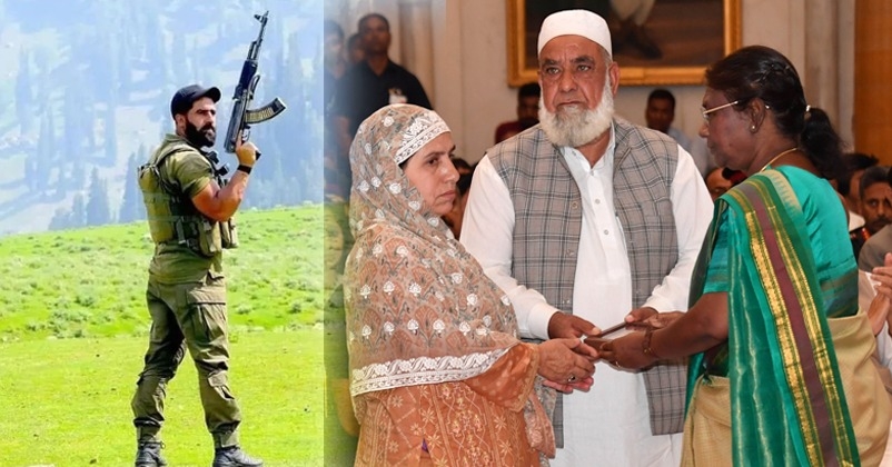 Shaurya Chakra to Constable Mudasir Ahmad Sheikh, J&K Police Shaurya Chakra to Constable Mudasir Ahmad Sheikh, J&K Police