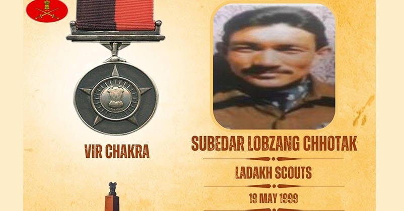 Kargil War: Vir Chakra awardee Subedar Lobzang Chhotak story