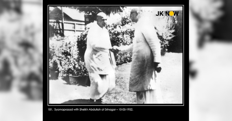shayama prasad mukharjee meet sheikh abdulla