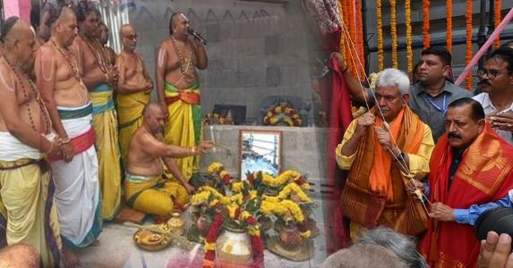 जम्मू संभाग में तिरुपति बालाजी मंदिर बनकर हुआ तैयार ; वैदिक मंत्रोचारण के साथ आज से श्रद्धालुओं के लिए खुले मंदिर के कपाट
